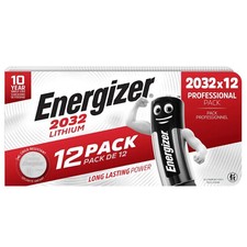 Image of 12 x ENERGIZER 2032 Lithium 3v Batteries CR2032 DL2032