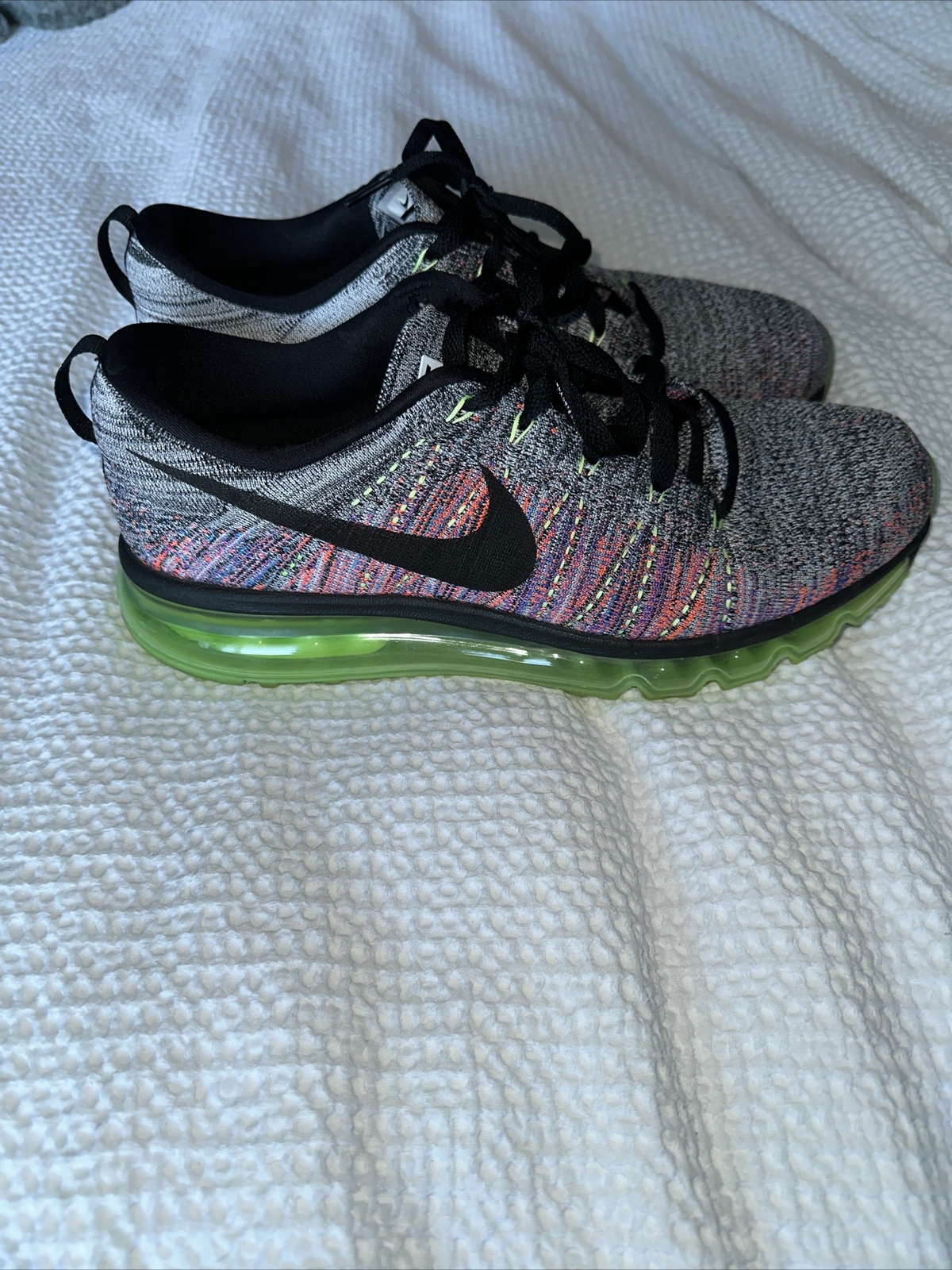 Size 10 Nike Flyknit Air Max Used Men’s Shoes Jock Worn eBay