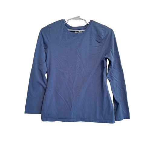 TopModel Mädchen Langarmshirt Mit Jill – Blau, Größe 164 (14 Jahre), Modisches Basic-Shirt