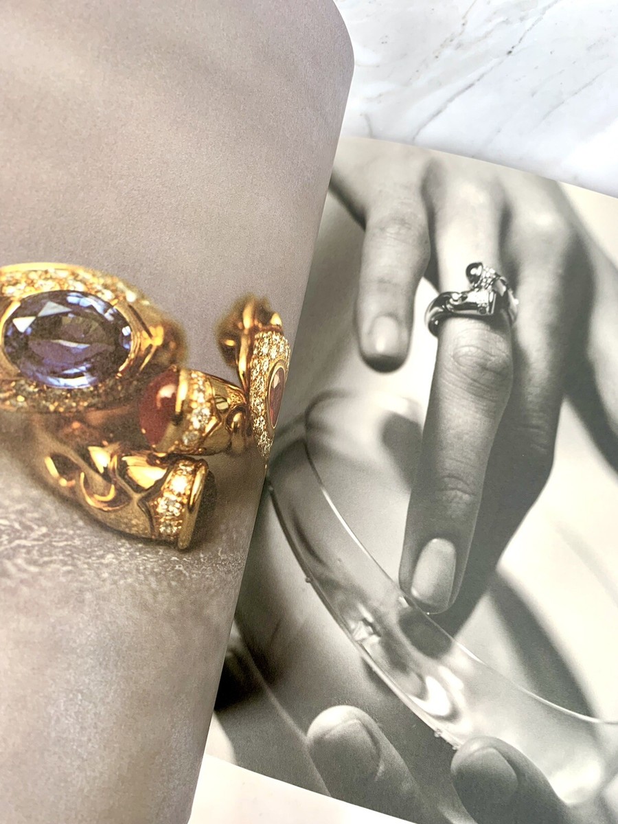 BVLGARI BULGARI RARE 1980s RINGS JEWELRY CATALOGUE BOOK W/PRICING