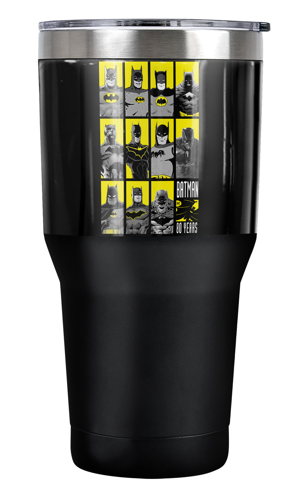 Batman 80 Years Batmen Tumbler 30oz Vacuum Insulated & Double Wall