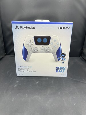 Astro Bot PS5 DualSense Controller White Limited Edition In Hand