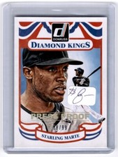 2014 Donruss Press Proofs Gold Starling Marte 88/99 Pittsburgh Pirates #213