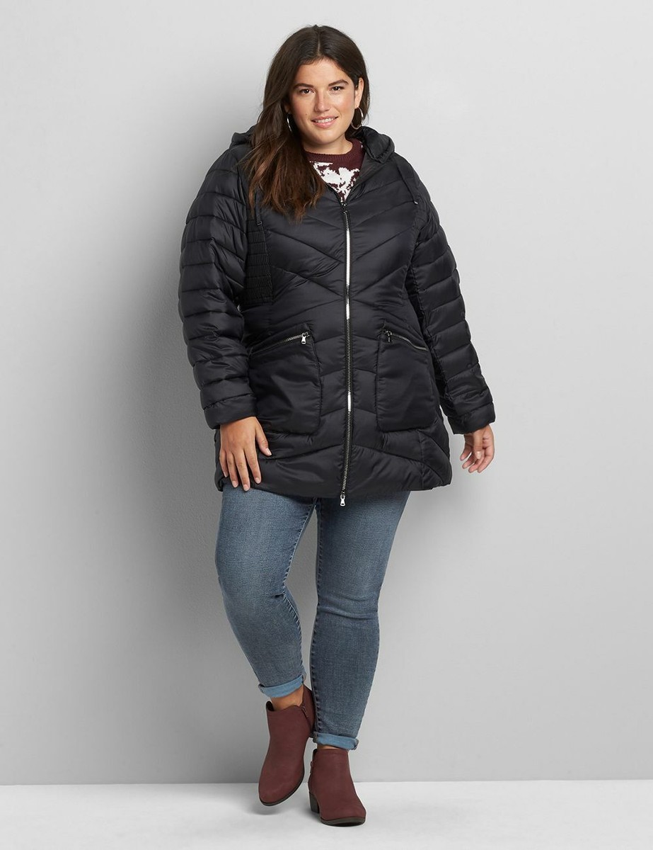 Puffer Coat Lane Bryant Jackets Outerwear NEW LANE BRYANT