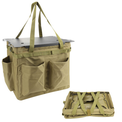 Multifunctional Storage Toolbox Carry Griddle,Cook Caddy,Car Trunk Storage Bag