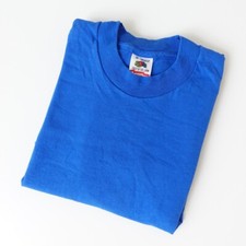 Vintage 90 Fruit Of The Loom Blank Size Small T Shirt Single Stitch Made In USA