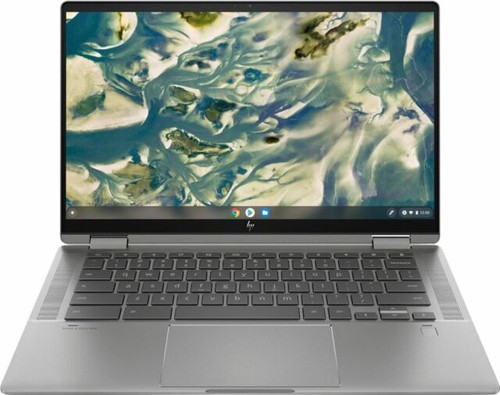 HP Chromebook 14 inch (128GB, Intel Core i3 11th Gen., 4.10GHz, 8GB) Laptop -Silver- 14CCC0013DX