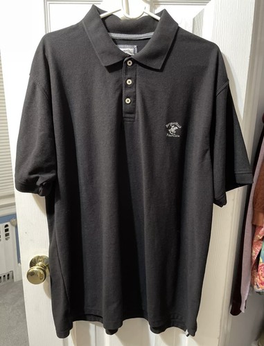 Black Polo Shirt Size XL | eBay