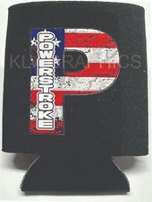 Camión Powerstroke Pop Can Holder Turbo Diesel 7.3 6.6 6.0 American Flag Stars
