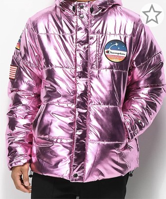 metallic champion jacket