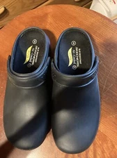 SKECHERS WORK ARCH-FIT AIR COOLED SANDLE SLIP ON SZ 8 Please Read