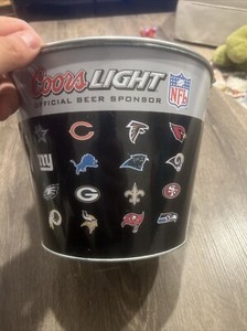 Beer Ice Bucket – Coors Light NFL team logos