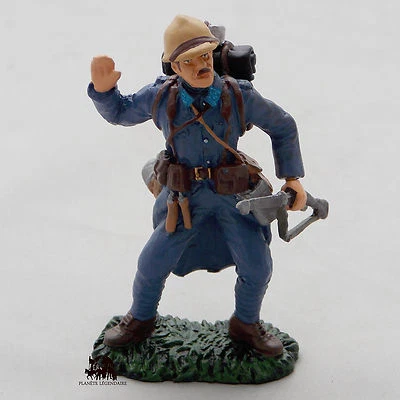 Figurine Collection Hachette 1ere Guerre Mondiale Poilu Verdun 1916 France - Photo 1/3