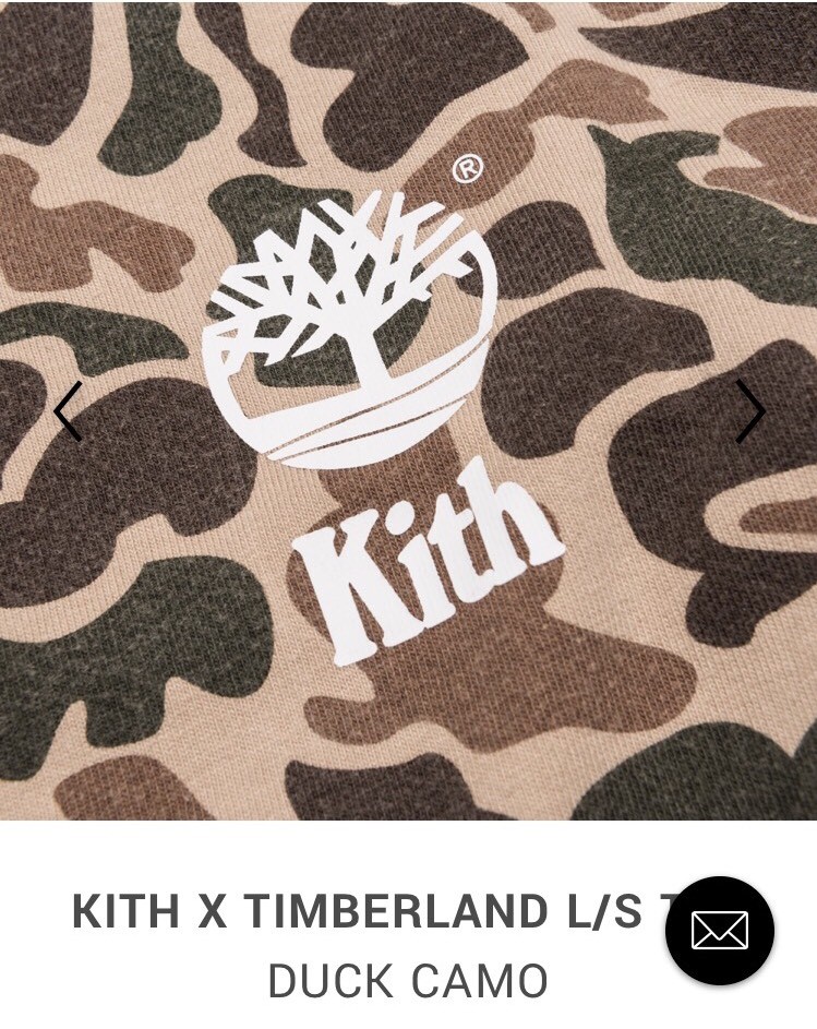 【Haru 】KITH x Timberland L/S Tee Kith x Timberland Classic L/S Tee Duck Camo NWT Sz S | eBay