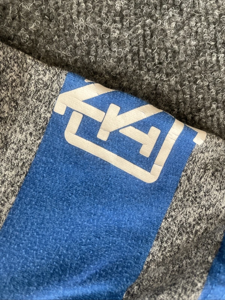 Camiseta de algodón Ecko para hombre cuello redondo pequeña azul gris rinoceronte talla A Foto 3 de 4