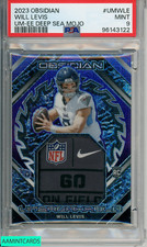 2023 PANINI OBSIDIAN UNBREAKABLE MEM WILL LEVIS #UMWLE  DEEP SEA MOJO PSA 9 RC