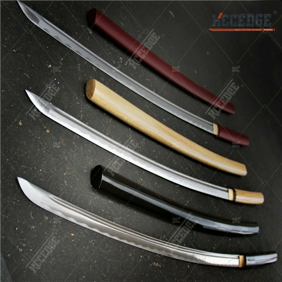Espada Katana Samurai Afilada 40" Razor Full Tang Hecha a Mano Shirasaya Foto 2 de 4