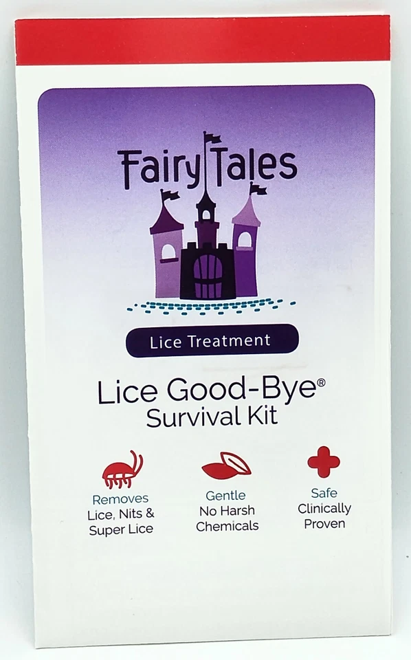 Набор для выживания Fairy Tales Lice Good-Bye 3 штуки с расческой для вшей - Изображение 2 из 4