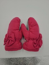 girls thinsulate gloves hot pink 2-5 yrs 3M insulation waterproof