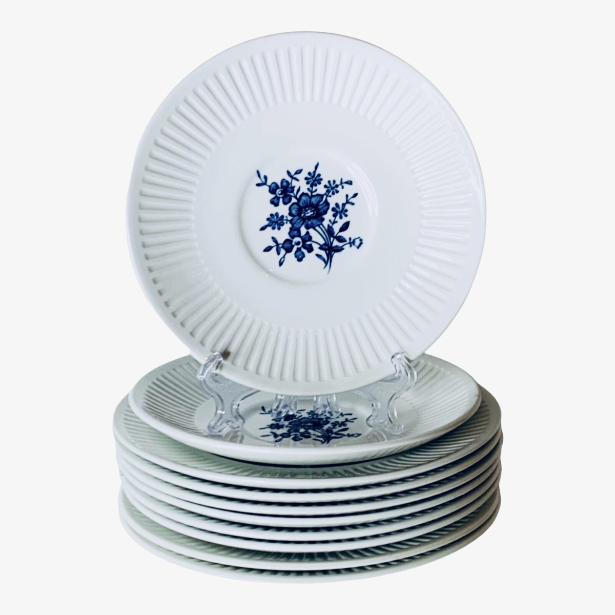 Johnson Brothers England SCANDIA BLUE Ironstone Flowers Dinnerware CHOICE