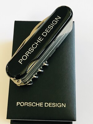 WENGER PORSCHE DESIGN BLACK Minathor BERGEON Watch Swiss Knife