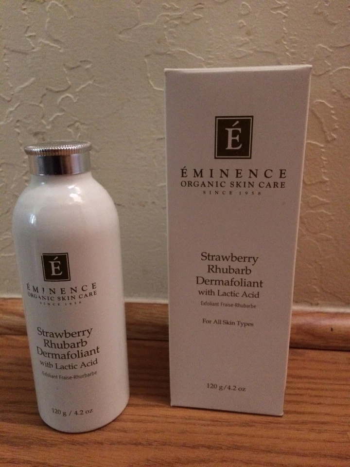 Eminence Strawberry Rhubarb Dermafoliant 4.2 oz. Facial Exfoliant, Organic - Image 3 of 3