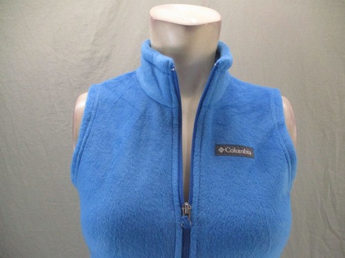 NWT Columbia Size S (8) Kids Unisex Full Zip Stand Collar Pocket Fleece Vest 531 - Picture 2 of 11