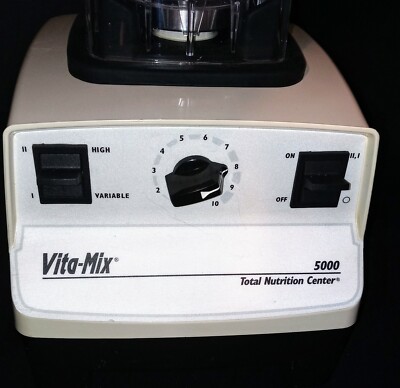 VitaMix 5000 TNC WITH NEW CONTAINER,NEW H.DUTY 3HP MOTOR,CIRCUIT