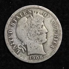 1906-S Silver Barber Dime GOOD FREE SHIPPING