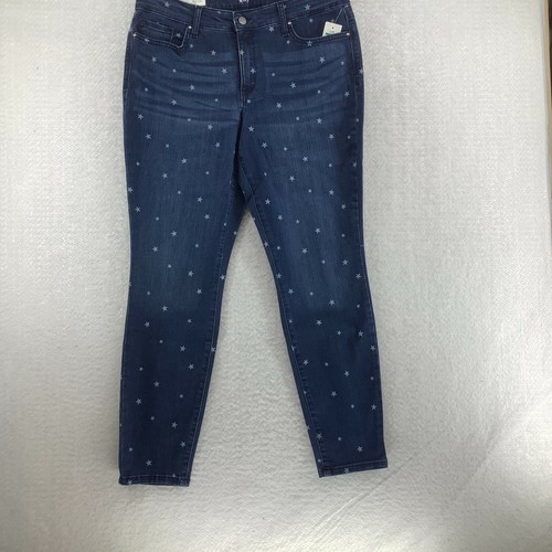 Crown \u0026 Ivy Womens Star Print 5 Pocket 