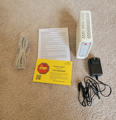 ARRIS SURFboard DOCSIS SB6190 3.0 Cable Modem (White) - Picture 3 of 4