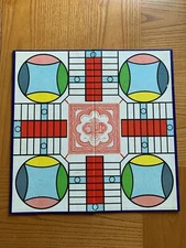1959 Parcheesi Board Game-Popular Edition Selchow & Righter Mid Century Modern