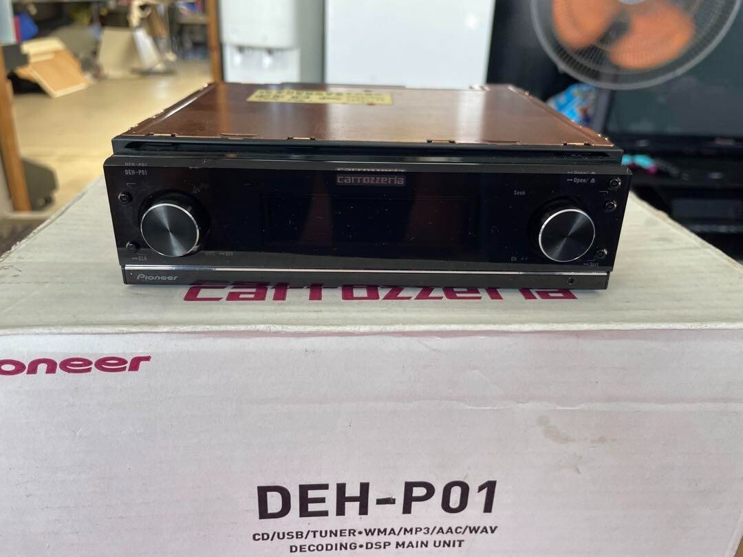 Pioneer Carrozzeria DEH-P01 Car Audio Tuner 1DIN Main Unit