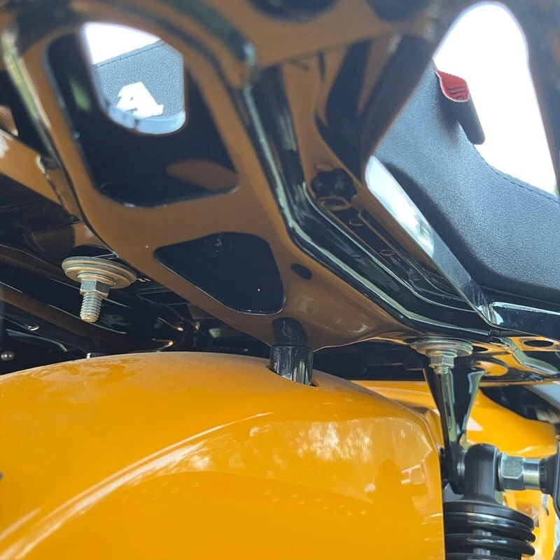 A1 Black Rear Seat For Honda Ct125 Trail Hunter 2020 Passenger 30 X 36 X 6cm Foto 3 de 4