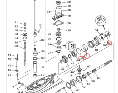 New Lower Unit Oil Seal For Yamaha 93101-22067 93210-69472 91490