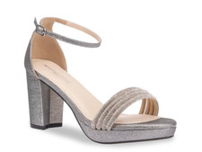 Women's Touch Ups By Benjamin Walk Parker Sandals, Size 5.5, Color Pewter