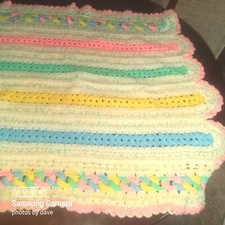 handmade crochet baby blankets new 41x32