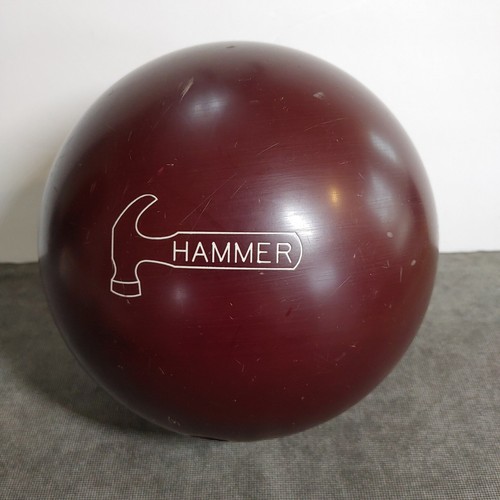 FaBall Fab Maroon Hammer Urethane Bowling Ball 16 LB Vintage eBay