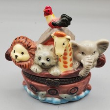 Noah's Ark Mini Trinket Box