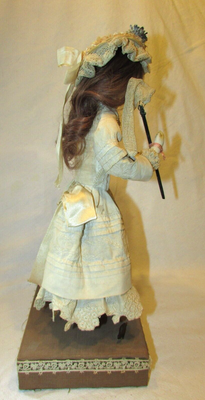 POUPEE ANCIENNE BOITE A Poudre Tete Porcelaine Doll Germany 390 EUR 99