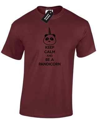 Keep Calm And Be A Pandicorn Unicorn Panda Magical Unisex T-Shirt
