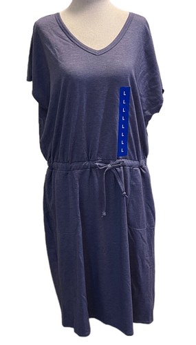 32 Degrees Cool Women's Short Sleeve Dress - Comfy Elastic Waist With Pockets