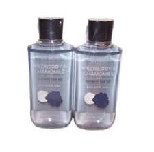 Wildberry & Chamomile Shower Gel Bath & Body Works 10 oz Lot of 2