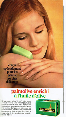 Werbung Advertising 0822 1970 Seife Palmolive Olivenöl
