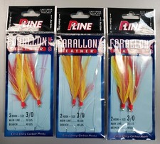 3-P-Line FF-3/0-YR Farallon Feathers Choose Qty  Value Buy !!   BR5
