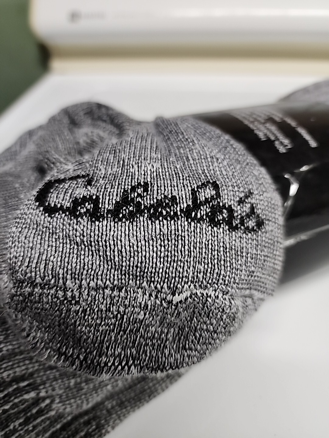 Cabela's Merino Wool Boot Socks 6 pair Large Black/Gray New eBay