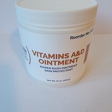 Vitamins A D Ointment We Care Dynarex 15 oz for Diaper Rash Skin Protectant