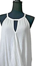Inc International Concepts Wm's White Halter Sleeveless Top Size XL  RT$49