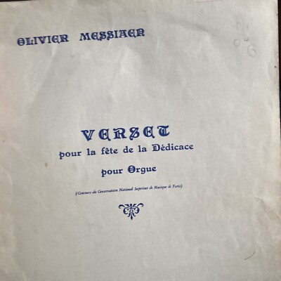 Messiaen Verset 