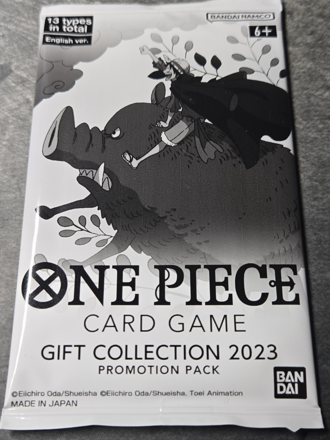 Colección Regalo 2023 Juego de Cartas de Una Pieza TCG Promoción Paquete Precintado Nuevo